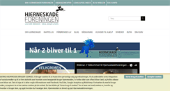 Desktop Screenshot of hjerneskadet.dk